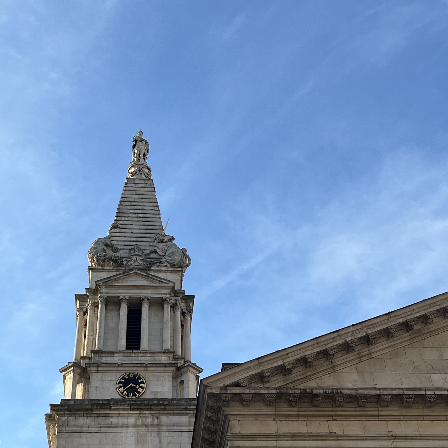 St George Bloomsbury looking north west (2024)