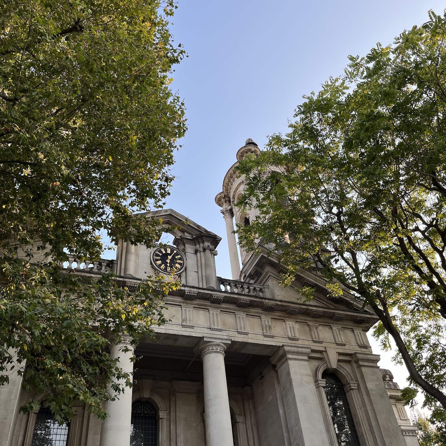 St John Smith Square (2024) looking west