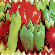 Screenshot: Peppers processed