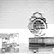 Screenshot: Clock processed horizontally